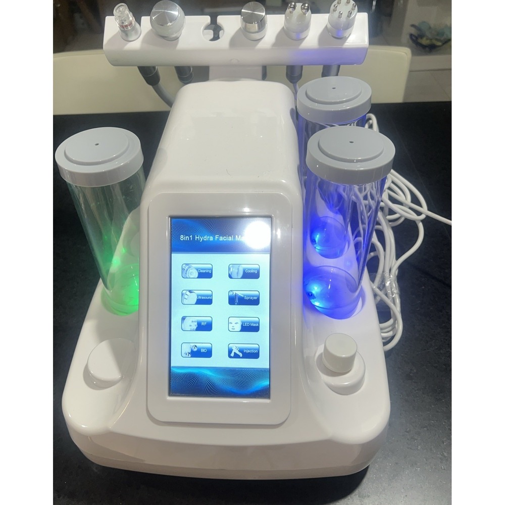 6IN1 Facial Dermabrasion Hydro Water Deep Cleansing Machine Skin Care SPA - Picture 1 of 7